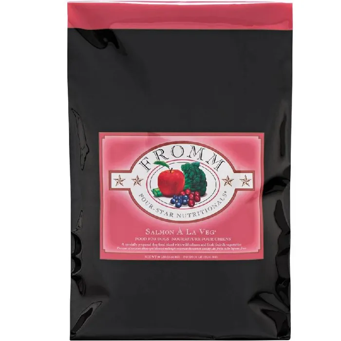 Fromm Four Star Dog Food Salmon Veg 12-lb
