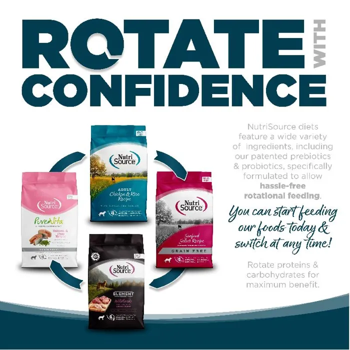 Nutrisource Chicken & Rice Small Bites 4-lb