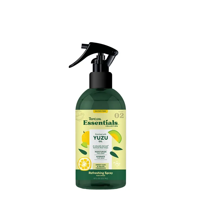 Tropiclean Essentials Yuzu Oil Spray 8-oz