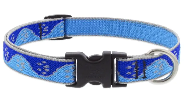 Lupine Collar 12-20" Hl Blue Paws