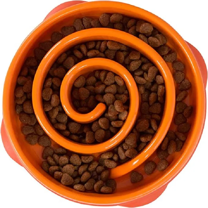 Outward Hound | Fun Feeder Coral Orange Large