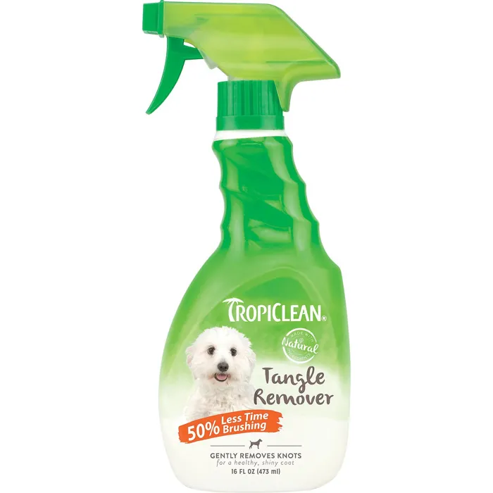 Tropiclean Sweet Pea Tangle Remover Spray 16 Oz
