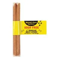 Odor Free Braided Bully Stick - 6"