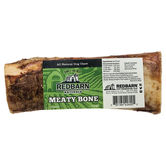 Redbarn Dog Naturals Meaty Bone Large 6 In