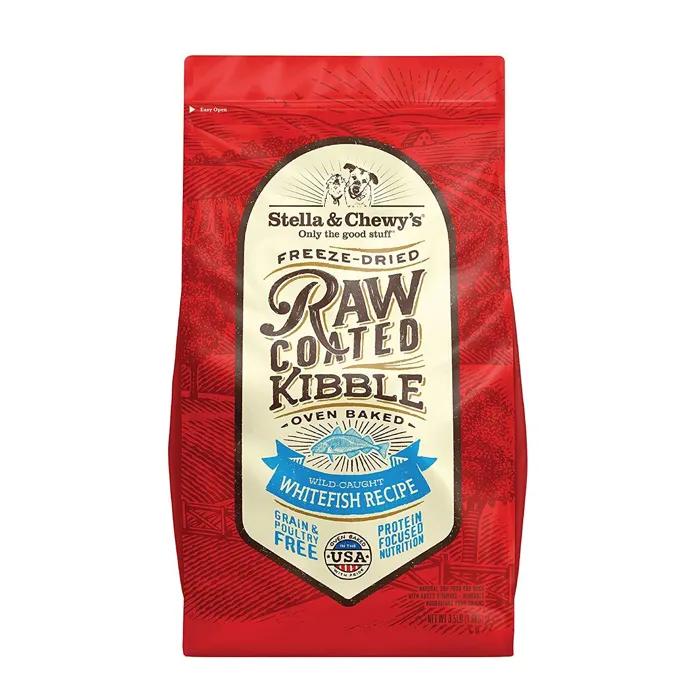 Raw Coated Whitefish Recipe Dry Dog Food 22-lb