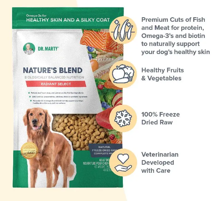 Dr. Marty's Nature's Blend Fd Radiant Select 48-oz