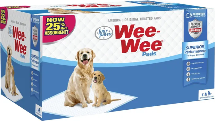 Wee-wee Absorbent Dog Pads 30-ct