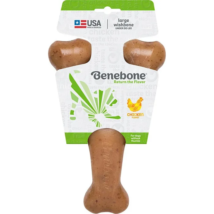 Benebone Wish Bone Dog Chew Chicken Jumbo