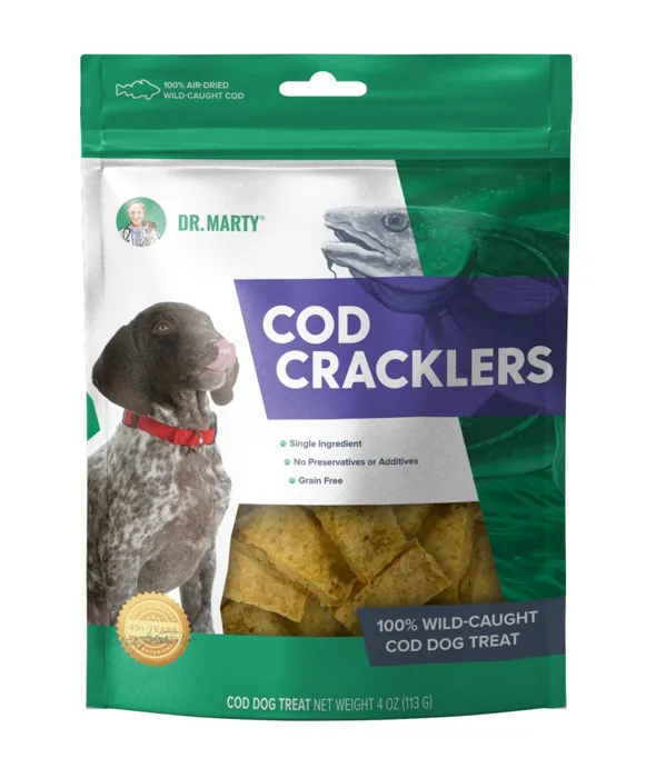 Dr. Marty's Cod Cracklers 4-oz