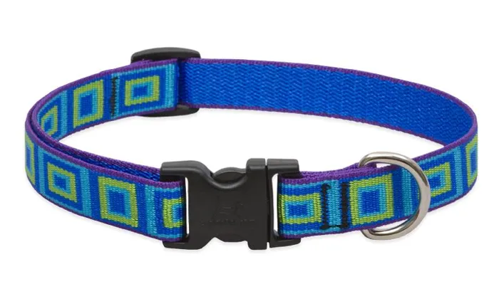Lupine Collar Adj 12-20" X 1" Sea Glass