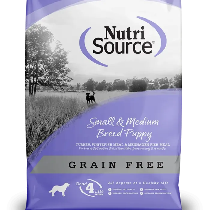 Nutrisource Grain Free Small & Medium Puppy 5-lbs