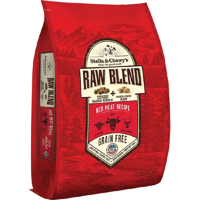 Stella & Chewy's Raw Blend Red Meat For Dogs 22-lb