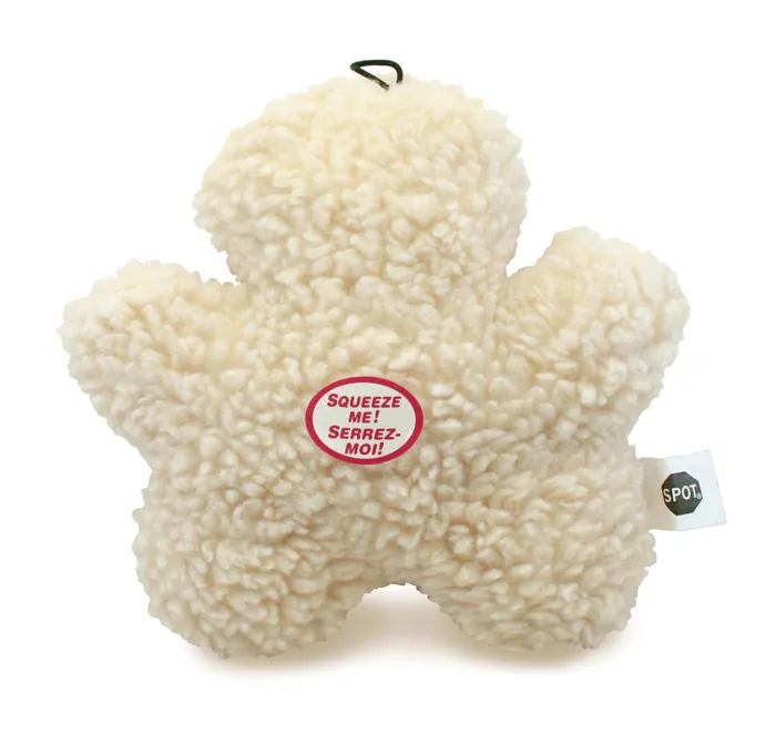 Spot Vermont Fleece Chew Man Dog Toy 8"