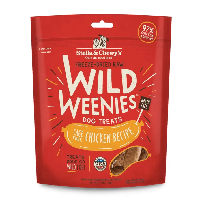 Stella & Chewy's Fd Wild Weenies Chicken 3.25-oz
