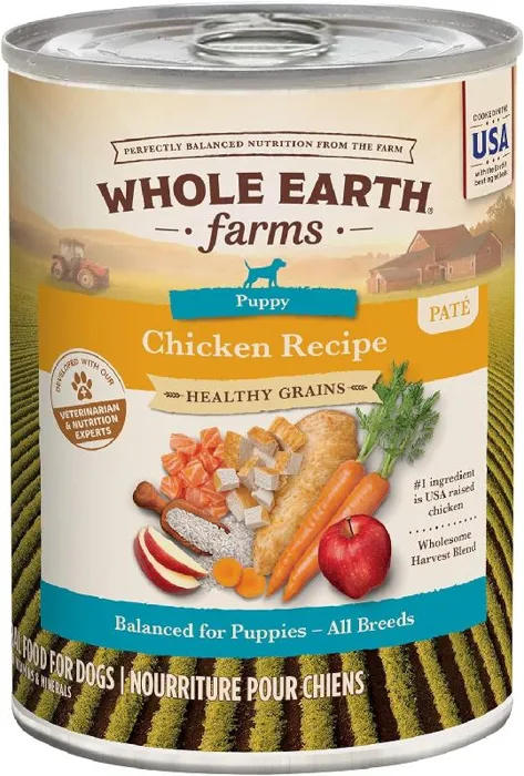 Merrick Whole Earth Farms 12/12.7oz Puppy Recipe (