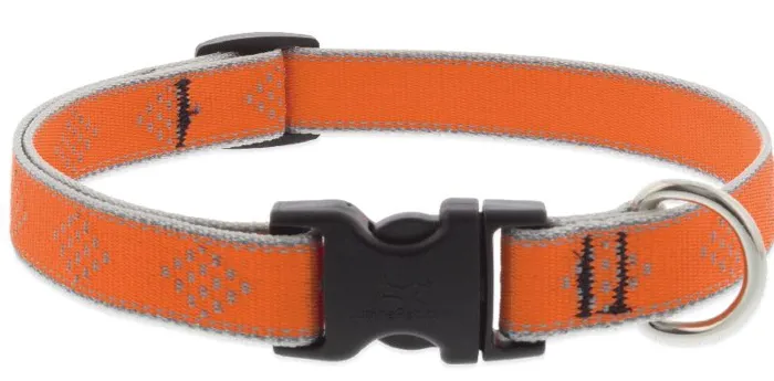 Lupine Collar 12-20" Hl Orange Diamond