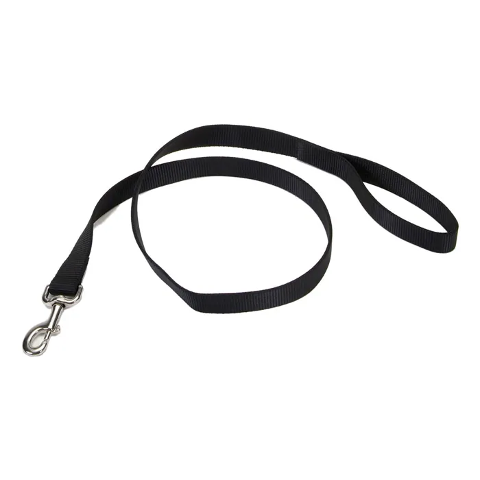 Single Ply Dog Leash - Black 1" X 06'