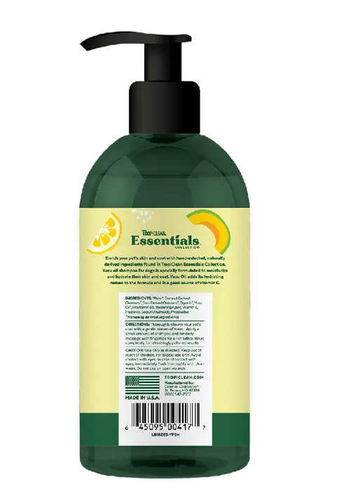 Tropiclean Essentials Yuzu Fruit Shampoo 16-oz