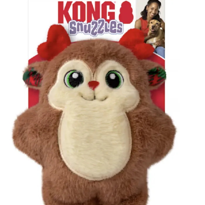 Kong Holiday Snuzzles Reindeer Medium
