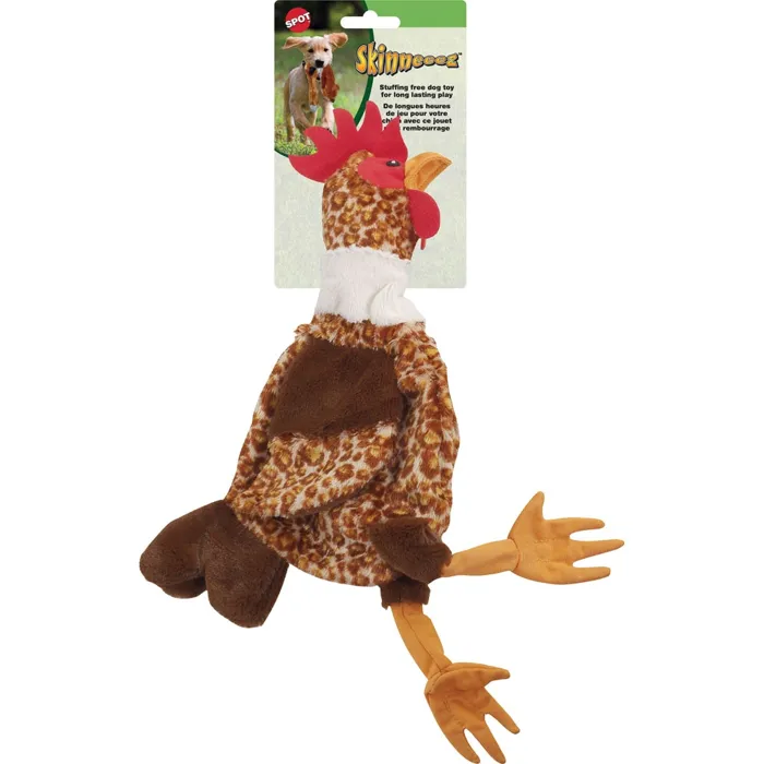 Spot Skinneeez Barnyard Chicken Dog Toy Chicken
