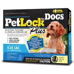 Petlock Plus Security Small Dog 3 Dose F&t
