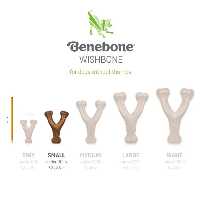 Benebone Wishbone Chew Puppy Bacon