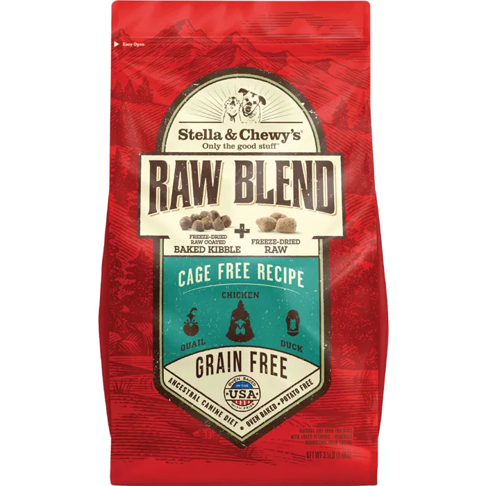 Stella & Chewy's Dog Raw Blend Cage Free 3.5lb
