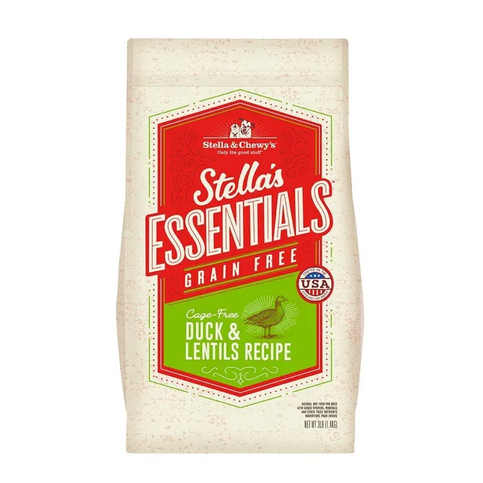 Essentials Gf Cage-free Duck & Lentils Dog 3-lb