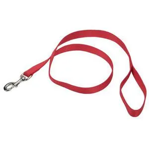 Single Ply Dog Leash - Red 1" X 04'