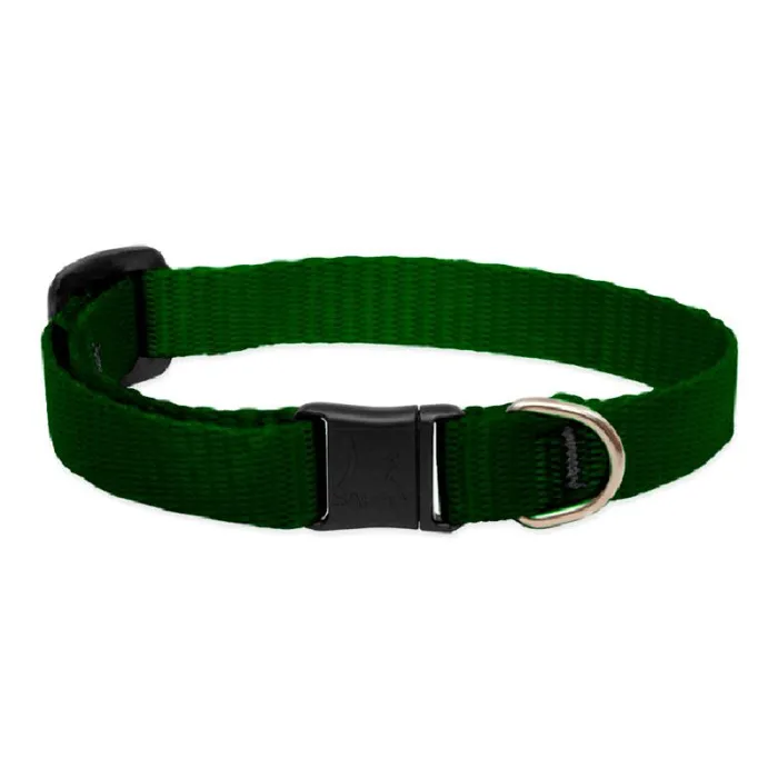 Adjustable Collar 1/2" Green 8"-12"