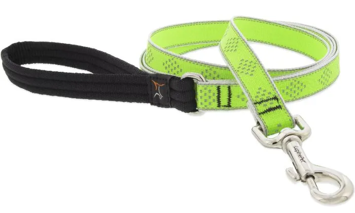 1/2" Green Diamond Leash 4 Foot