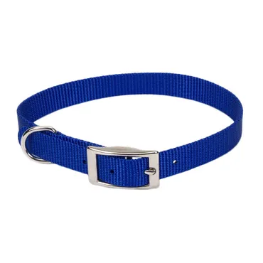 Single-ply Dog Collar Blue Sml - 3/8" X 12"