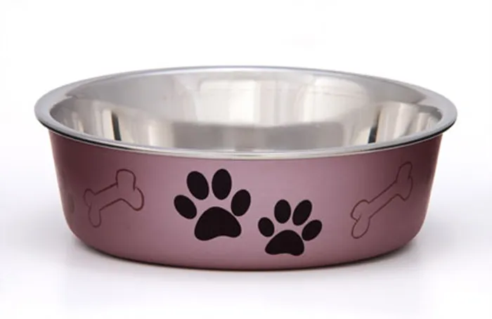 The Bella Bowl Metallic Grape Md - 6.75" - 28-oz