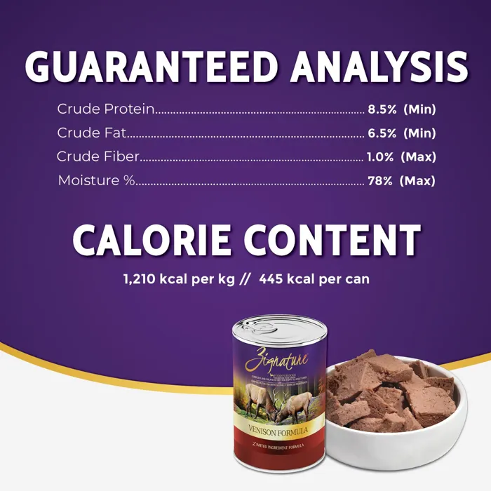 Zignature Venison 13-oz