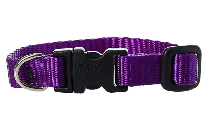 Lupine Adjustable Collar 1/2" 6-9" Purple