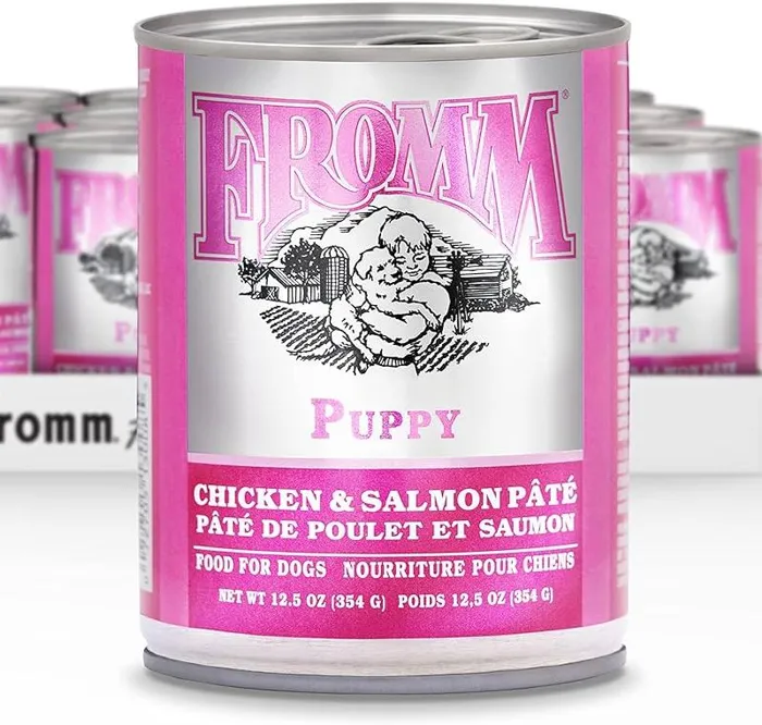 Fromm Dog Classic Puppy Chkn Slmn Pate Can 12.5-oz