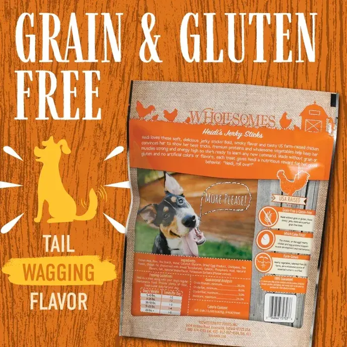 Wholesomes Dog Heidi’s Chicken Jerky 25-oz