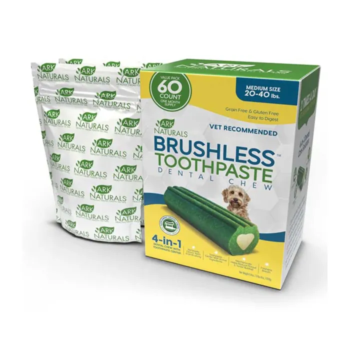 Ark Naturals Brushless Toothpaste Medium 60-ct Box