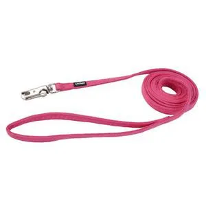 Microfiber Leash - Pink 3/8" X 06'