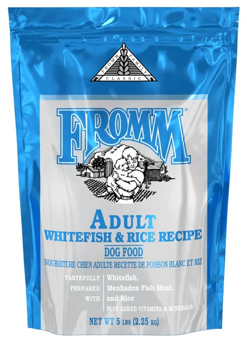 Fromm Dog Classic Whitefish Rice Adult 5-lb
