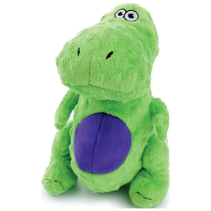Godog Just For Me With Chew Guard Small-lime T-rex