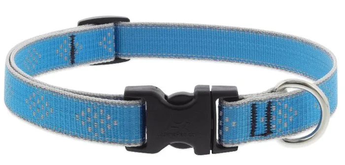 Lupine Adjustable Collar 1/2" 8-12" Blue Diamond
