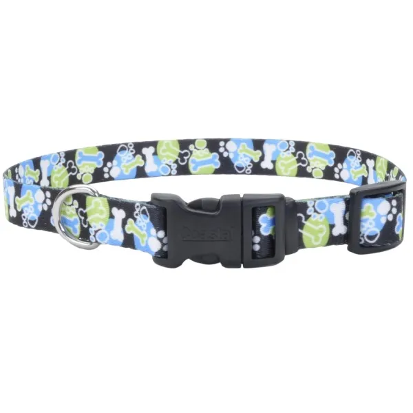Morris Animal Foundation Styles Adjustable Dog Collar Outreach Sml - 5/8" X 10"-14"