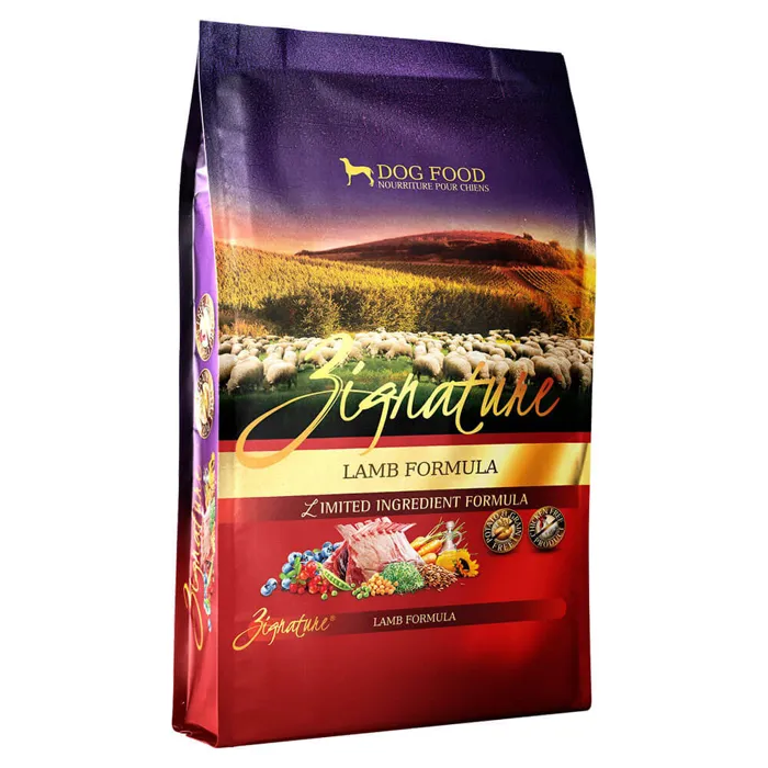 Zignature Lamb Limited Ingredient Formula Gf 4-lb