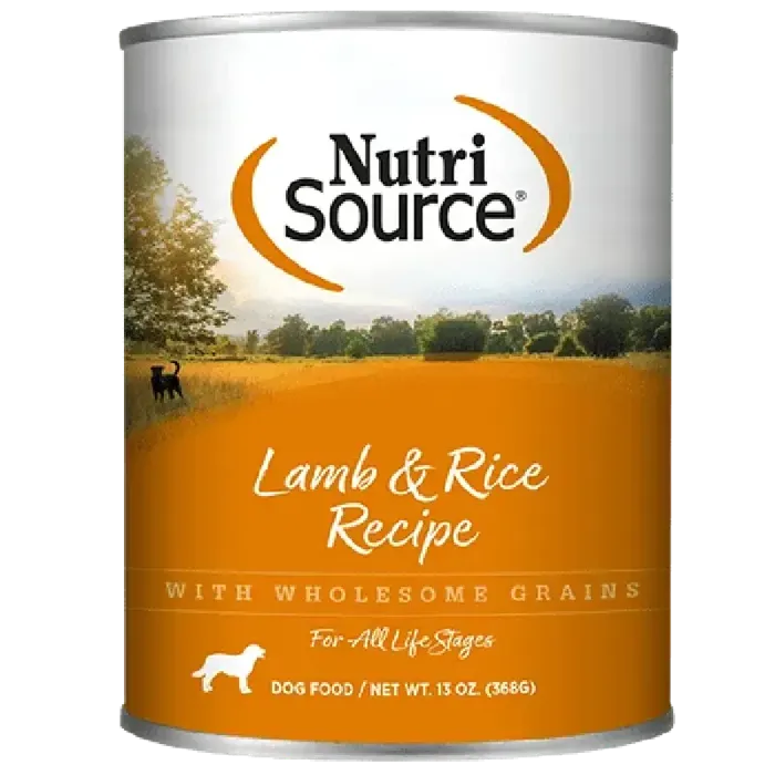 Nutrisource Dog Lamb & Rice 13-oz