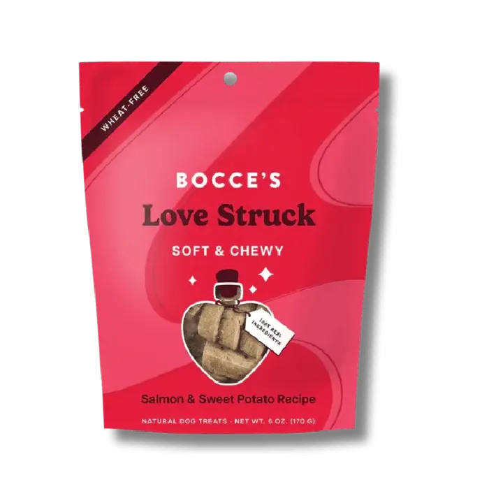 Bocce's Dog Treat Valentine Love Struck Soft & Chewy 6 Oz