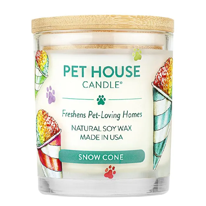 Pet House Candle Snowcone 9oz 3/cs Summer 2022