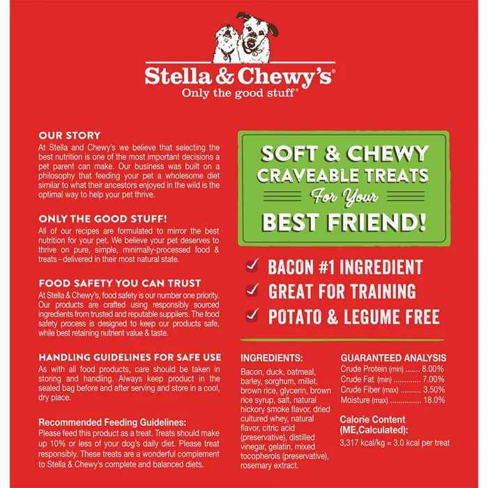 Stella & Chewy's Dog Crav'n Bac'n Duck 8.25-oz