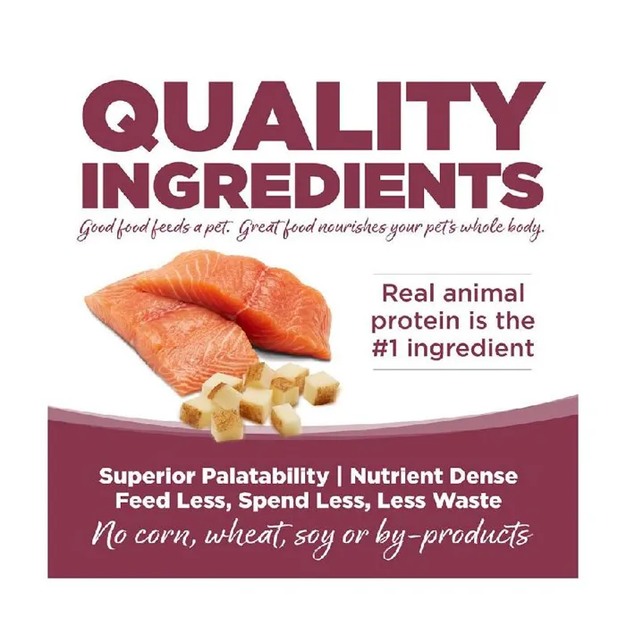 Pure Vita Dog Lid Salmon & Kale 25-lb