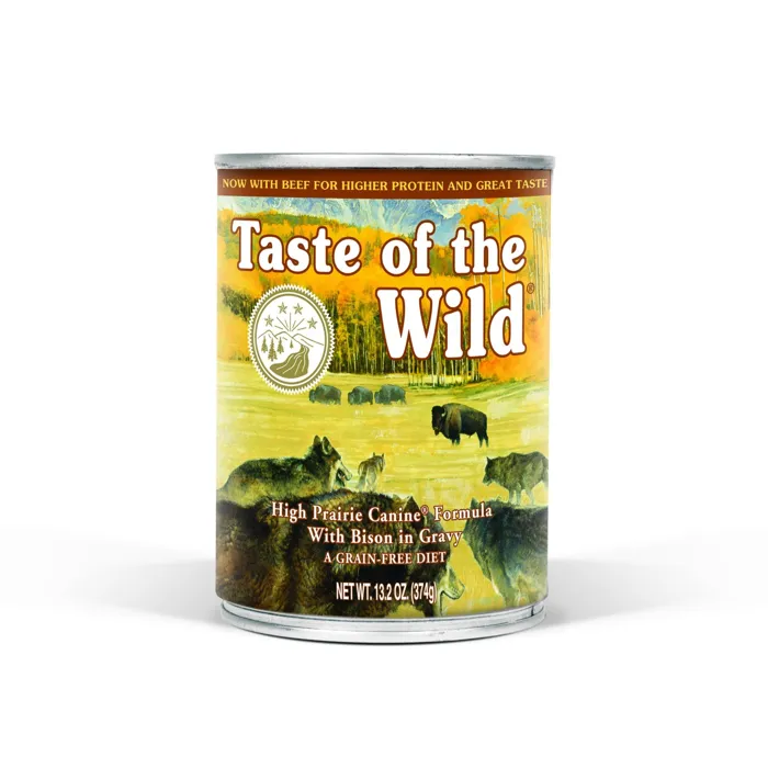 Taste Of the Wild High Prairie Grain-free Can Dog Food 13.2-oz